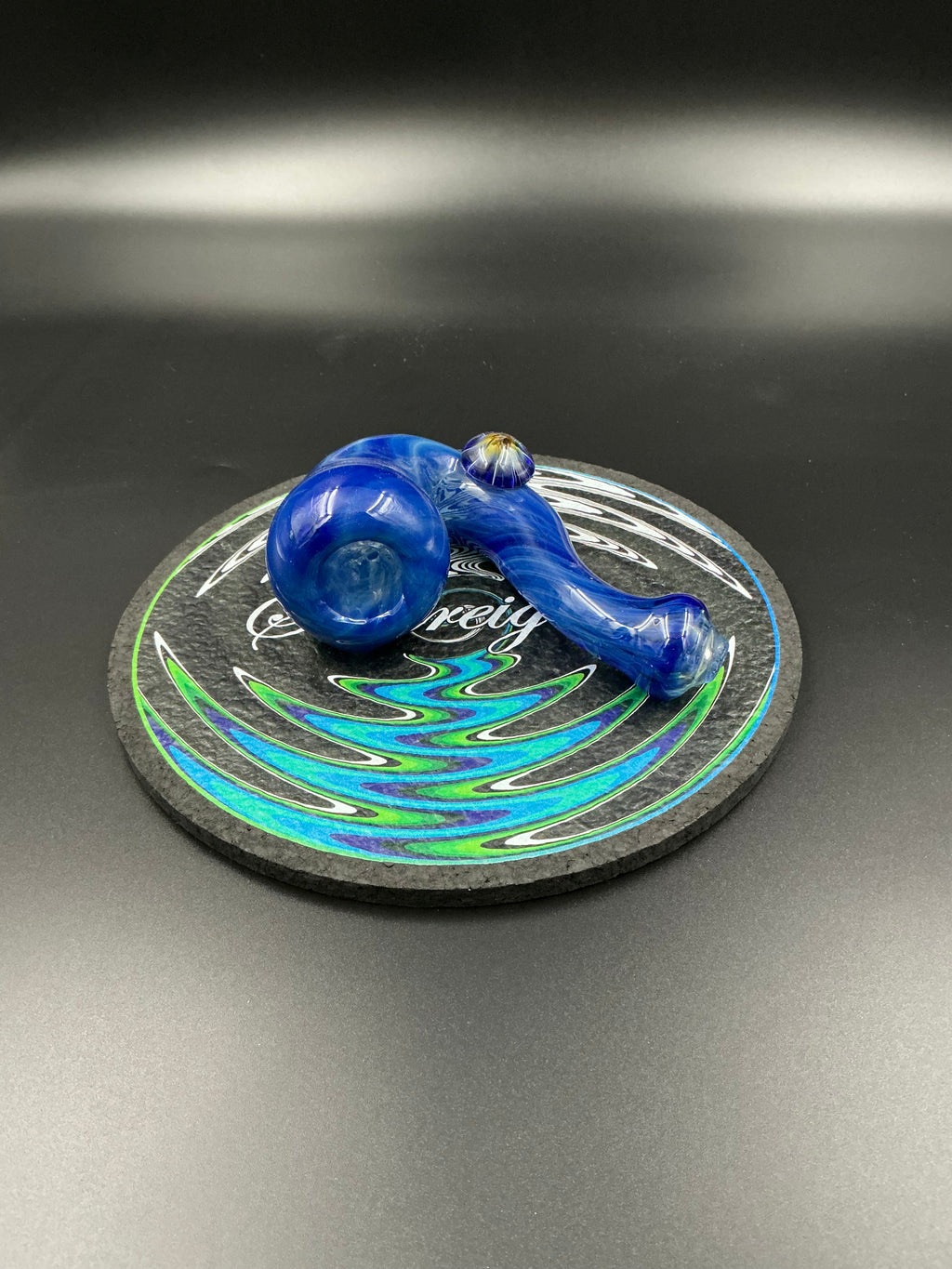 Robust Blue Sherlock Hand Pipe Pre-Loved