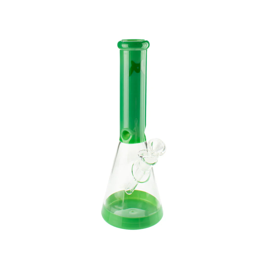 Mav 12" x 44mm Full Color Beaker Bong Forest Green