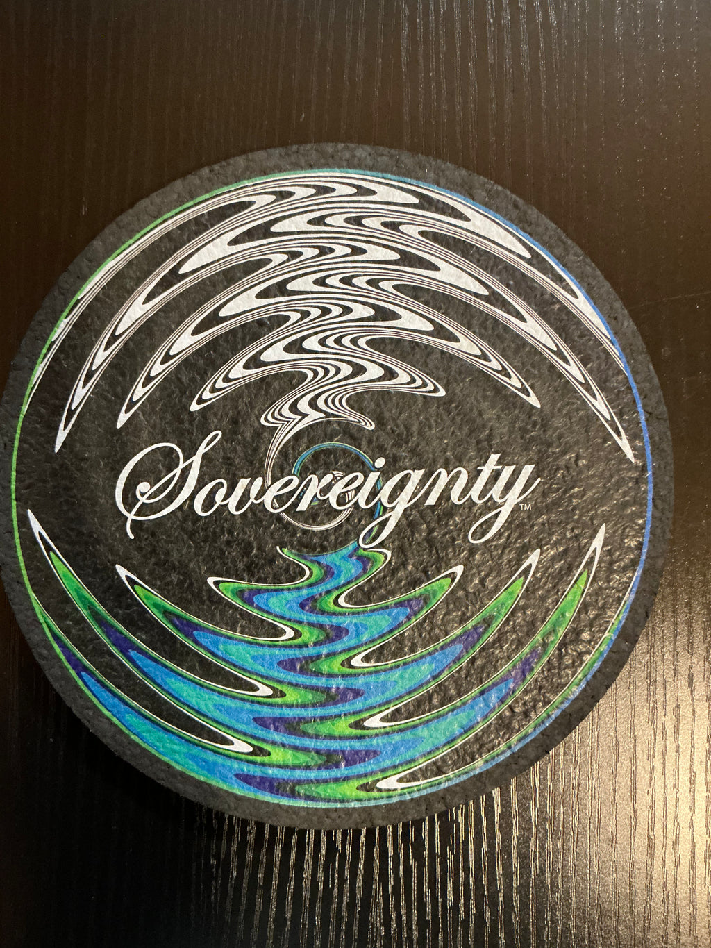 Sovereignty Moodmat Blue Green Wig-Wag Pre-Loved