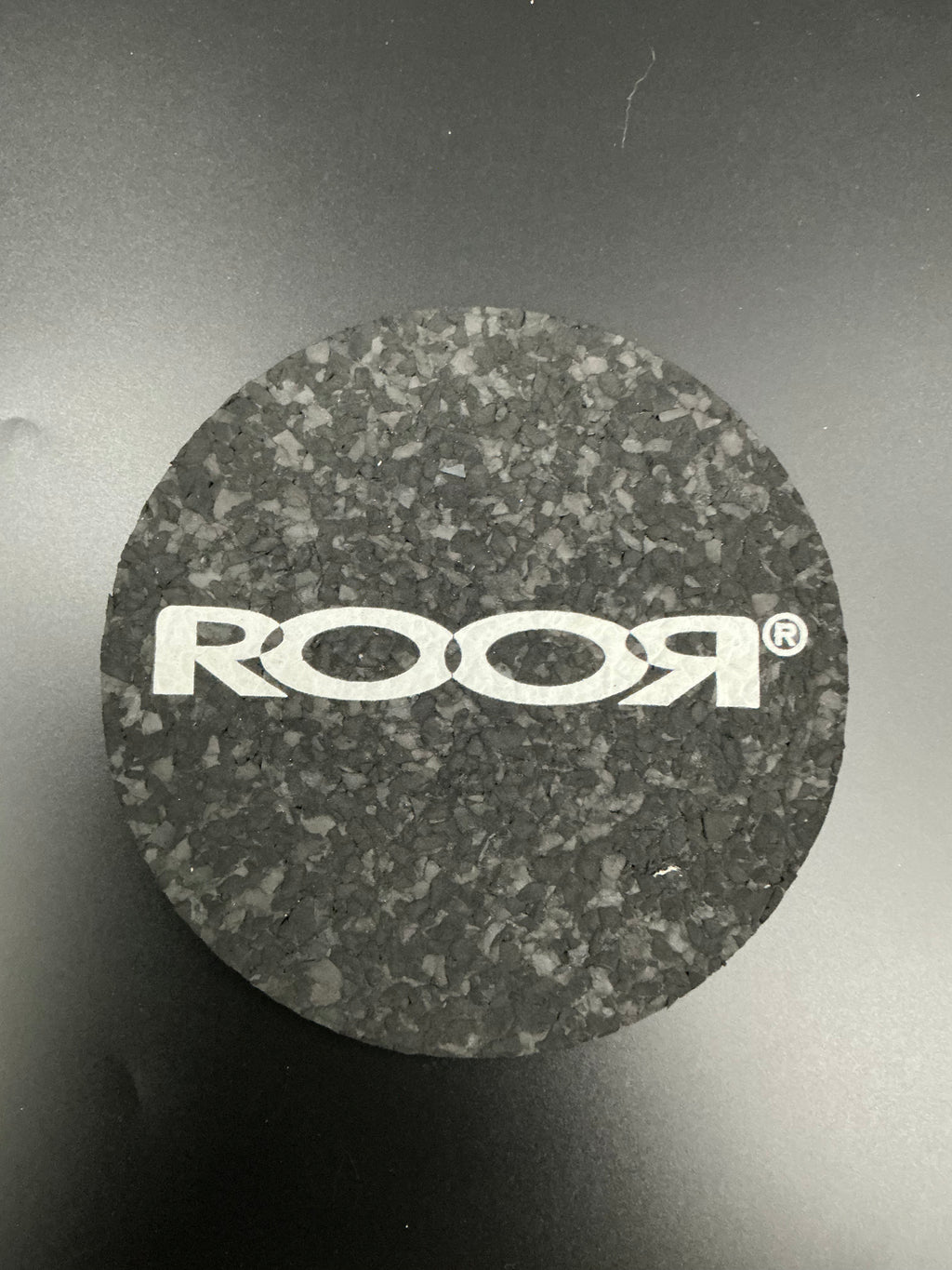 RooR/East Coasters Round Mat White Logo