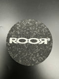 RooR/East Coasters Round Mat White Logo