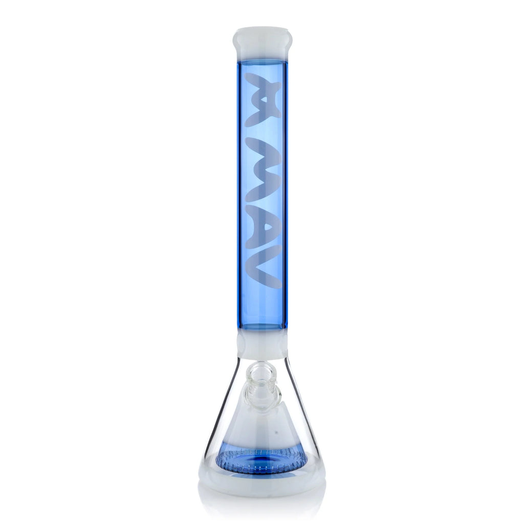 Mav 18" Manhattan Pyramid Beaker Blue and White