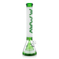 Mav 18" Manhattan Pyramid Beaker Green and White