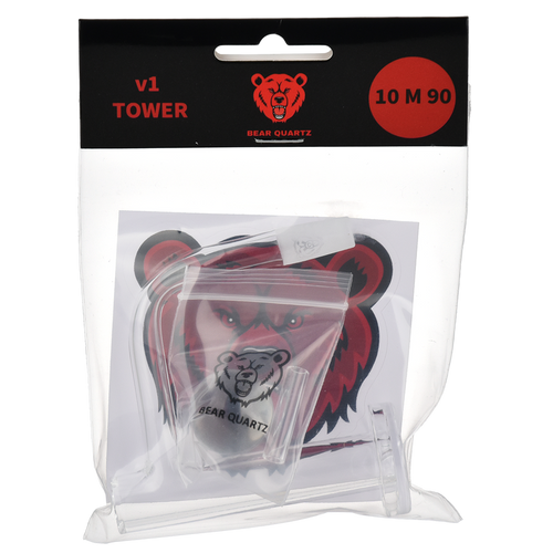 Bear Quartz V1 Tower Banger Set | 3pc | 90 Degree