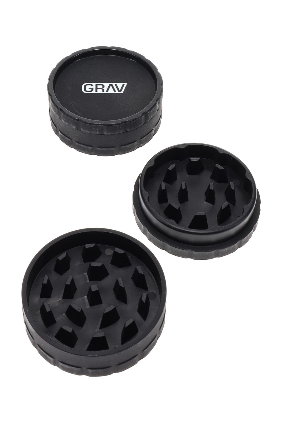 GRAV Hemp Plastic 2-Part Grinder