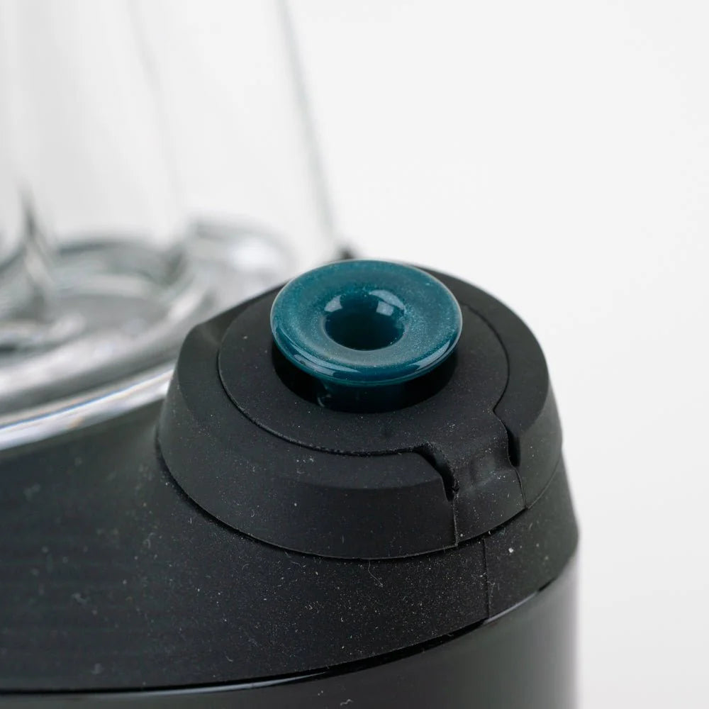 Empire Glassworks PuffCo 'New Peak' & Proxy Glass Joystick Cap - Blue Lagoon