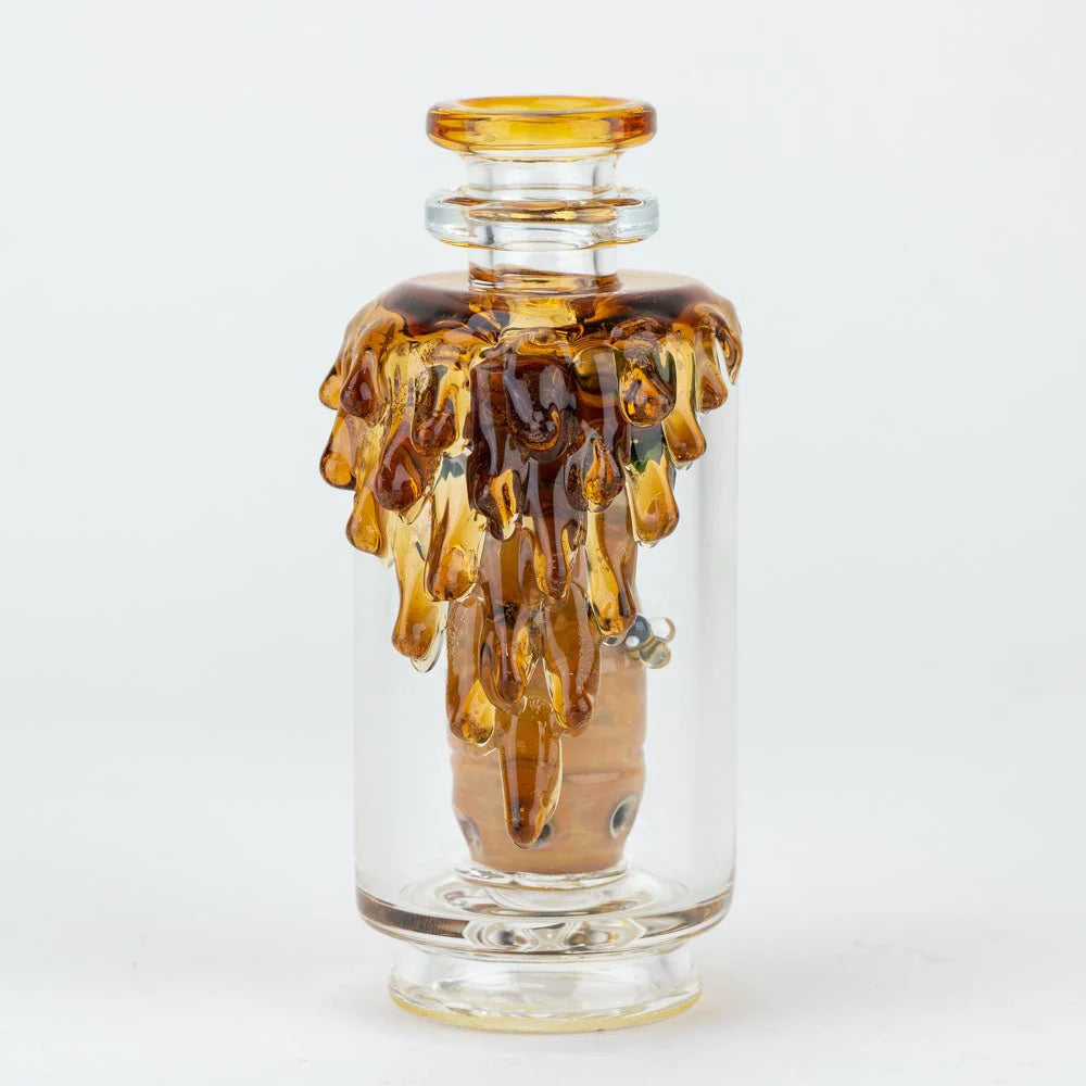 Empire Glassworks "Save the Bees" Glass Attachment for PuffCo Peak & Peak Pro