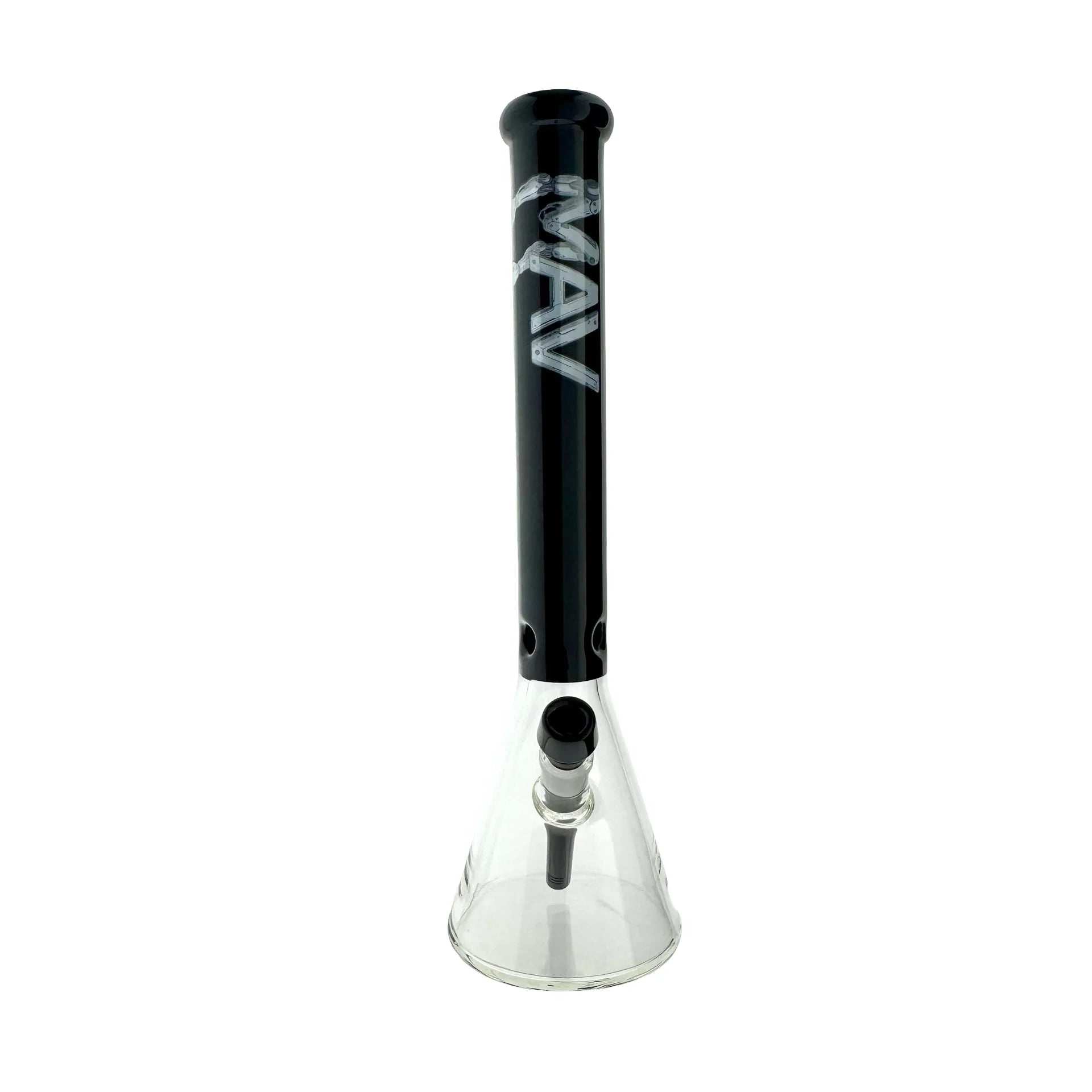 Mav 18" x 5mm The Bots Are Coming Classic Beaker Bong