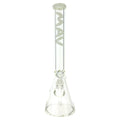 Mav 18" x 9mm Classic Beaker Bong Minimalist White