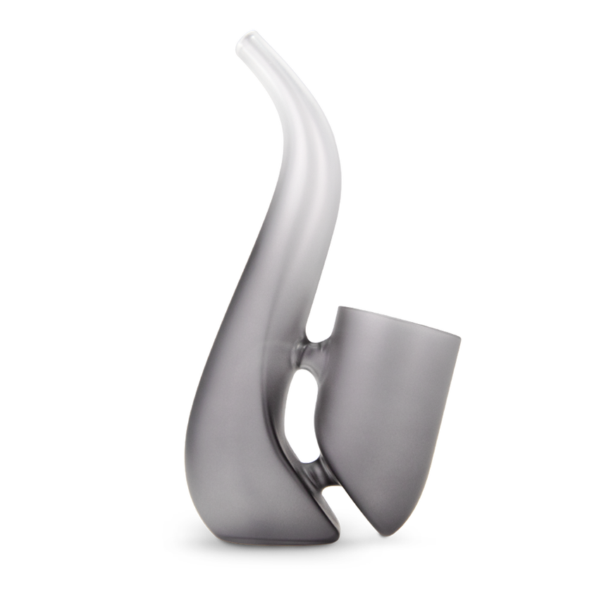 Puffco Bubbler Glass Attachment for New Proxy | 6.5"-Onyx