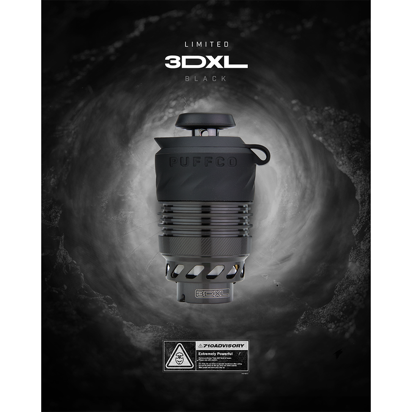 Puffco Peak Pro Replacement 3DXL Chamber Atomizer Full Black Limited Edition