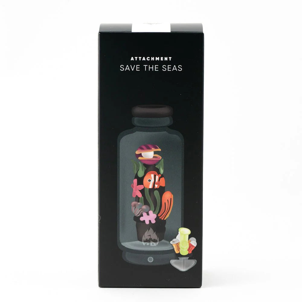 Empire Glassworks "Save the Seas" Puffco Peak/Peak Pro Glass Attachment