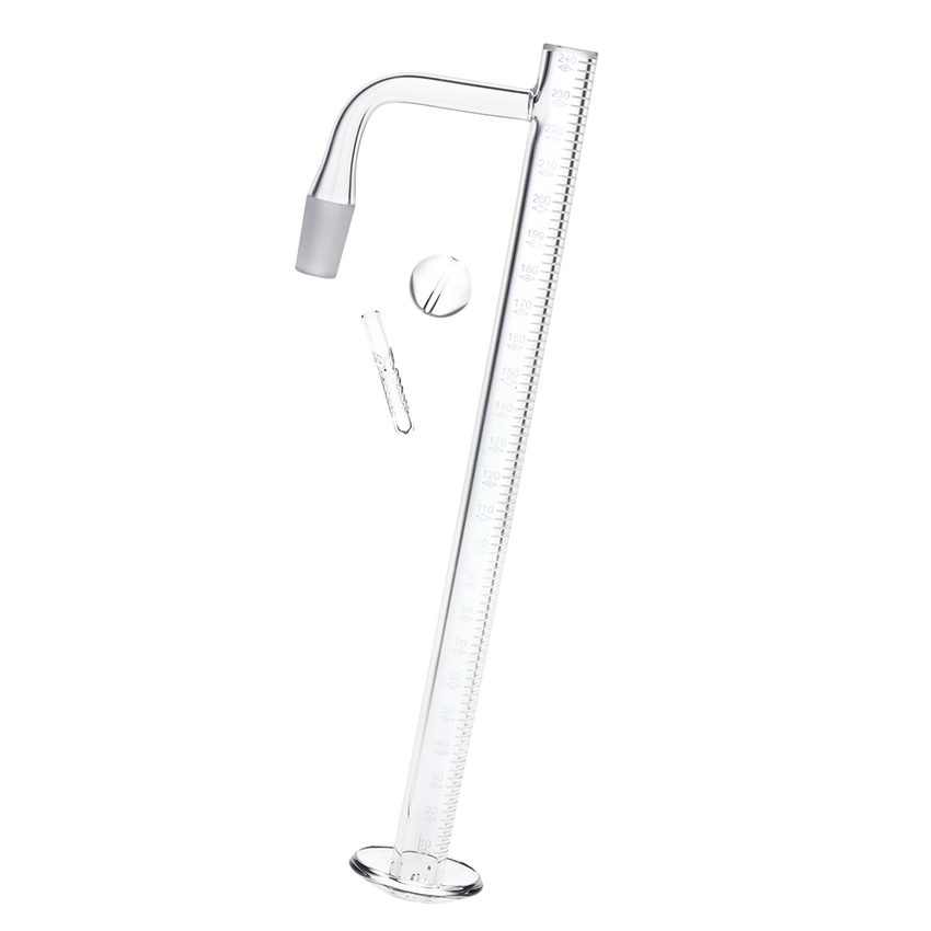 Uber Tall Terp Blender Quartz Banger Set | 10" | 90 Degree | 14mm M